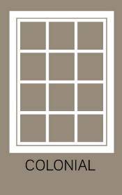 Window Grids Colonial