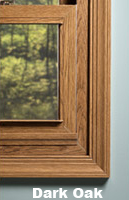 Dark Oak, Window Finish, The Woodlands