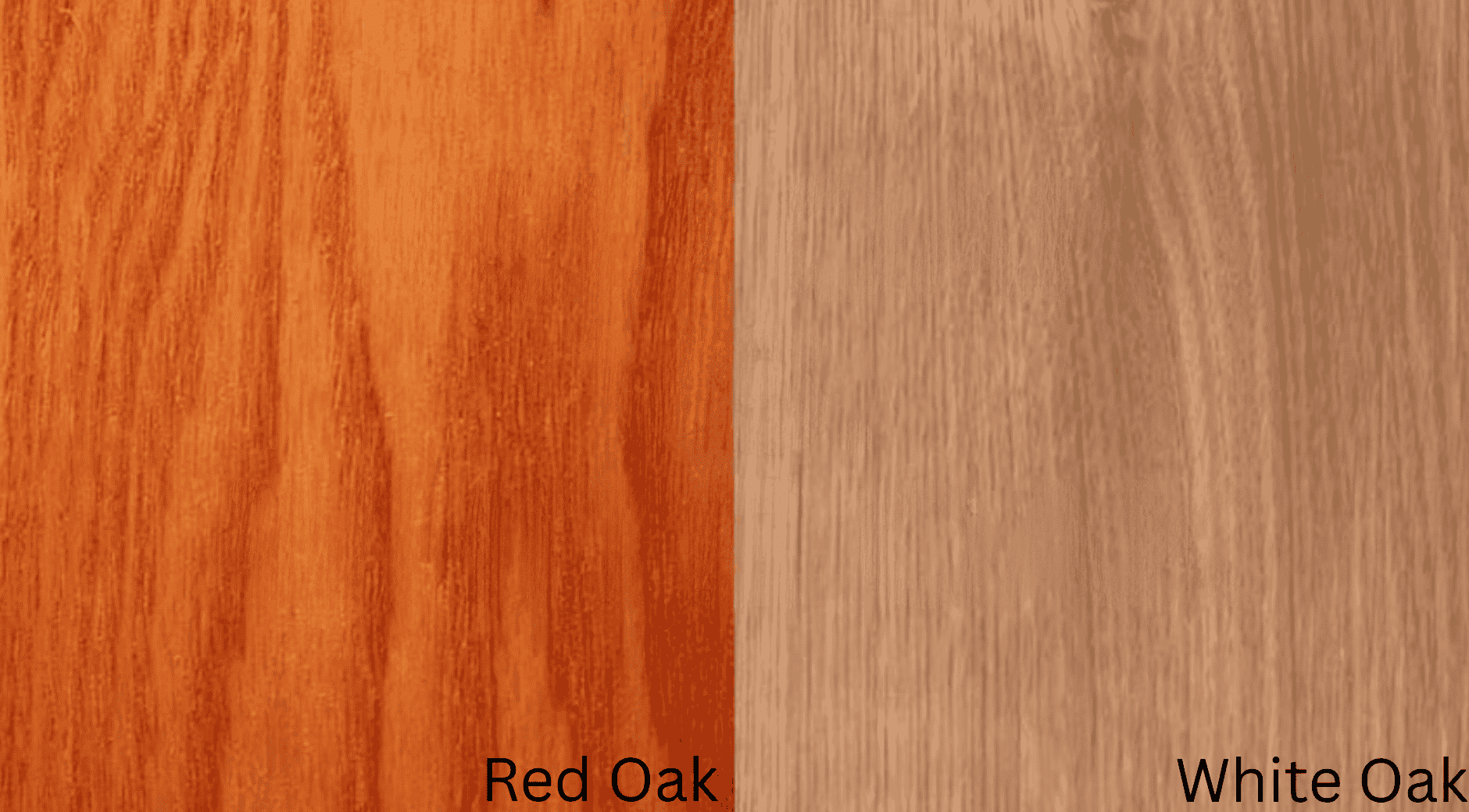 Comparing Red Oak and White Oak