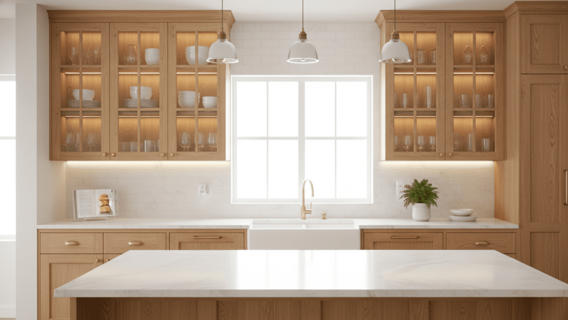 Glass Front Cabinets