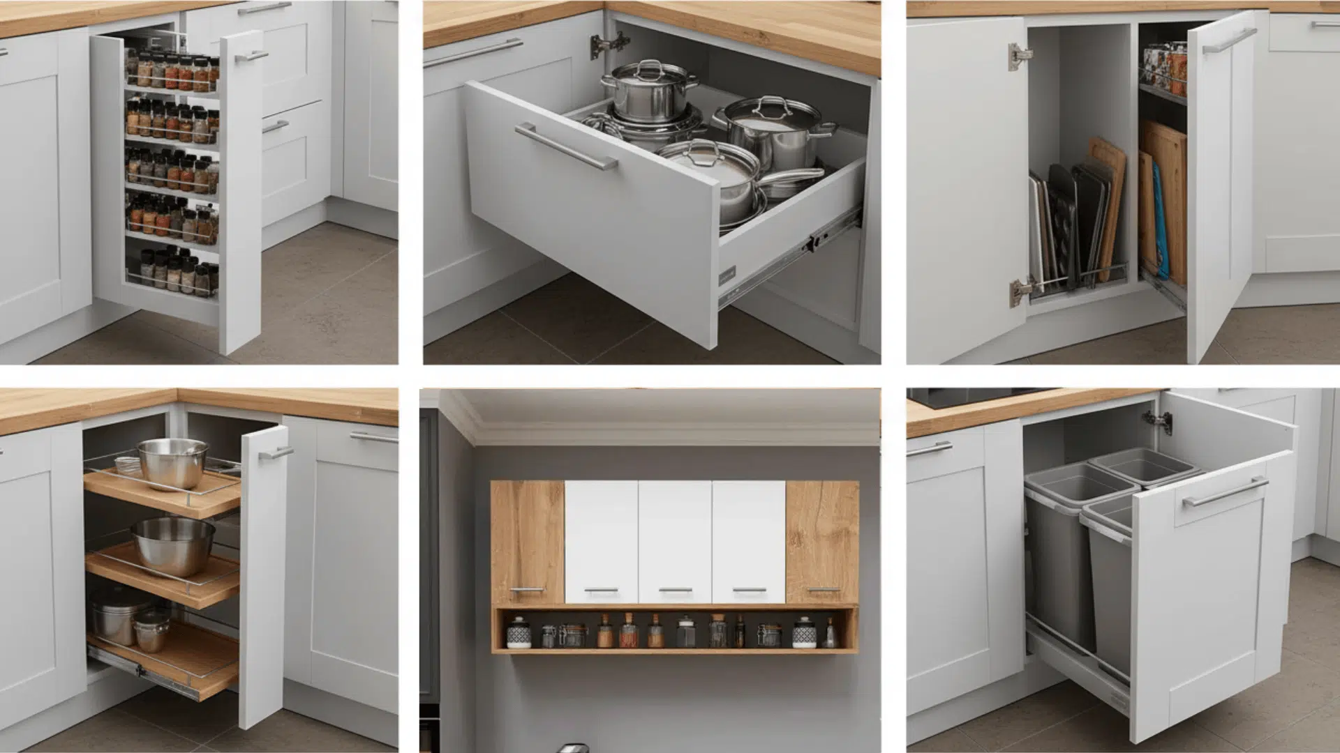 Storage Optimized Cabinet Ideas