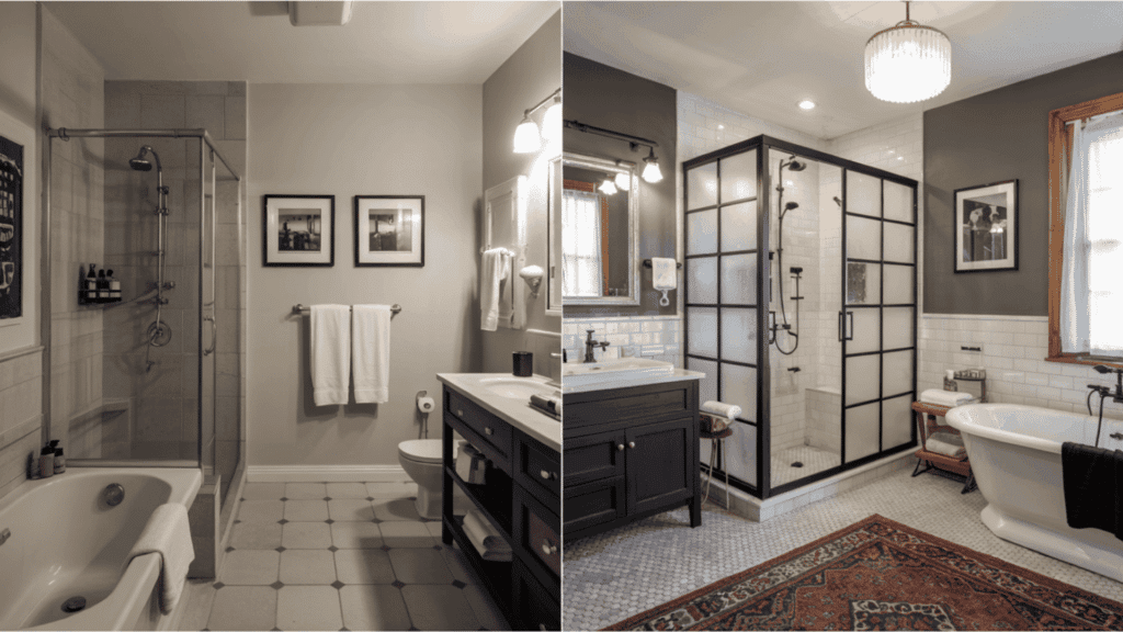 bathroom remodel on a budget