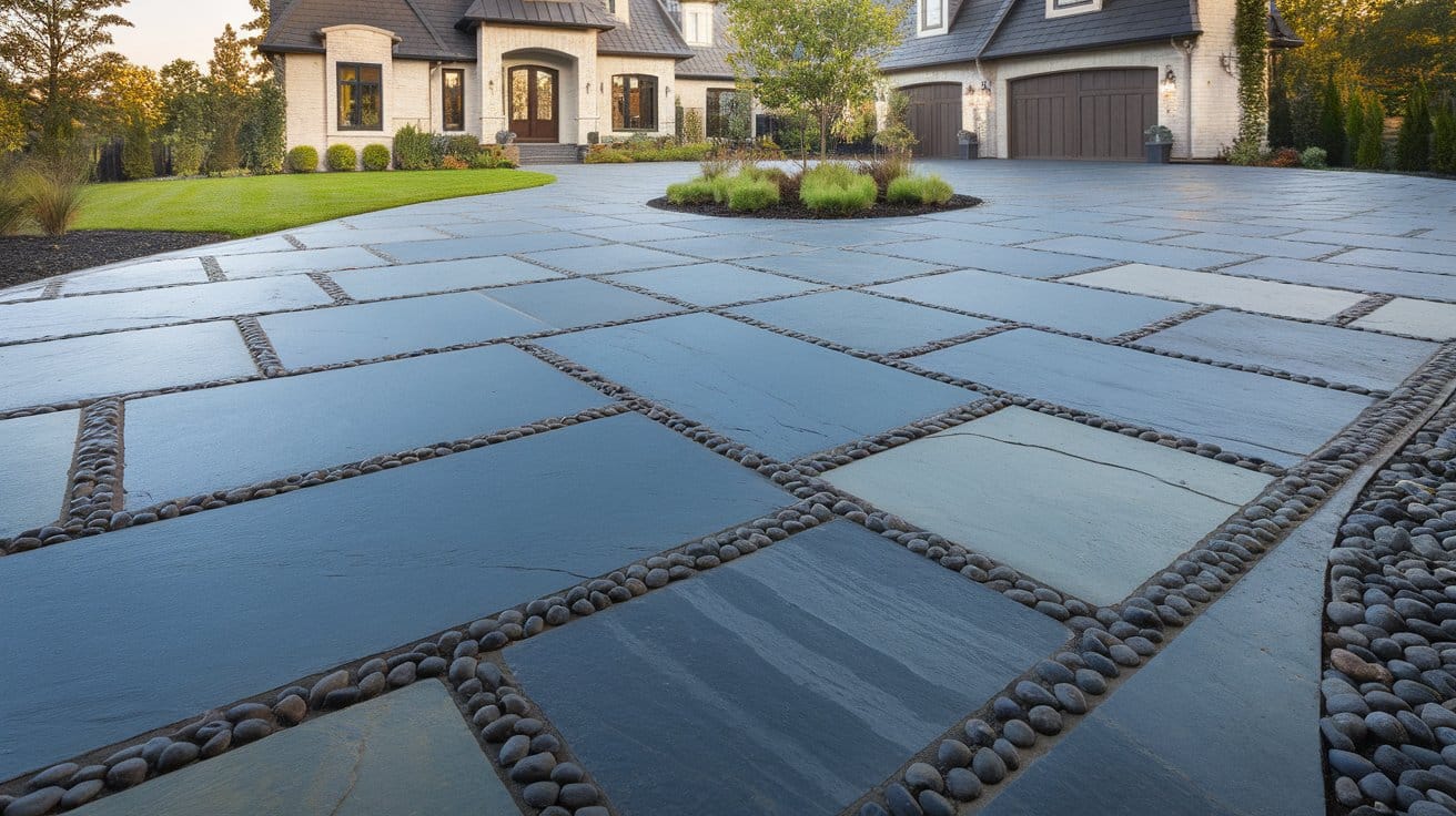 bluestone and pebble fusion