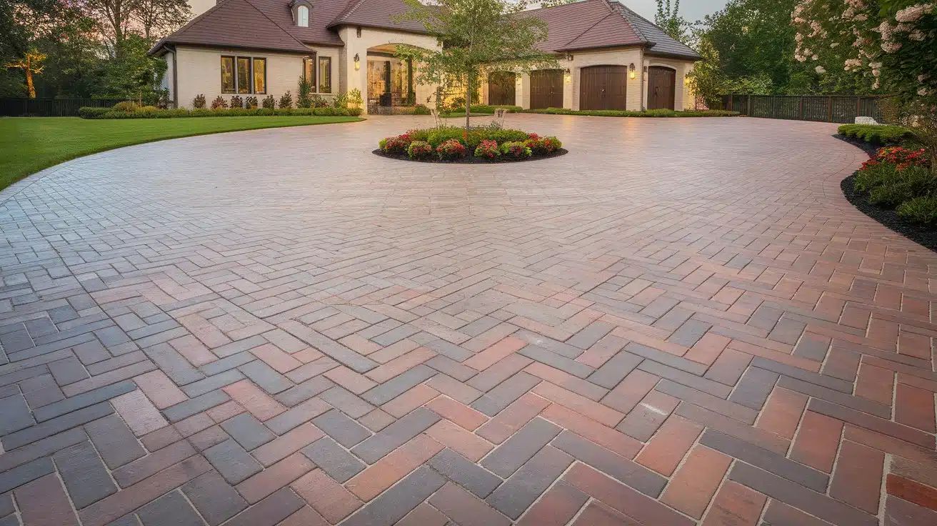 brick paver driveway