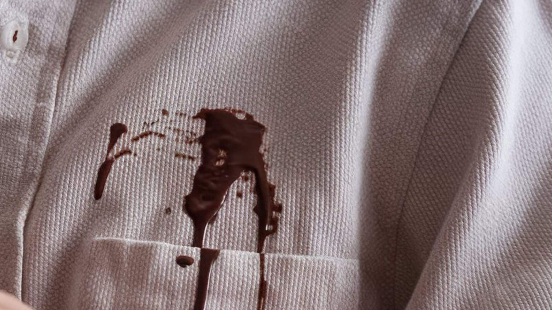 chocolate stain removal tips