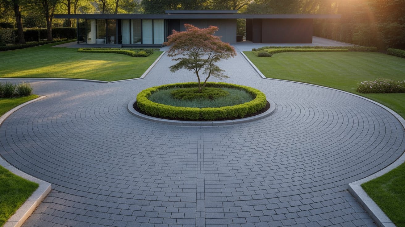 circular driveway