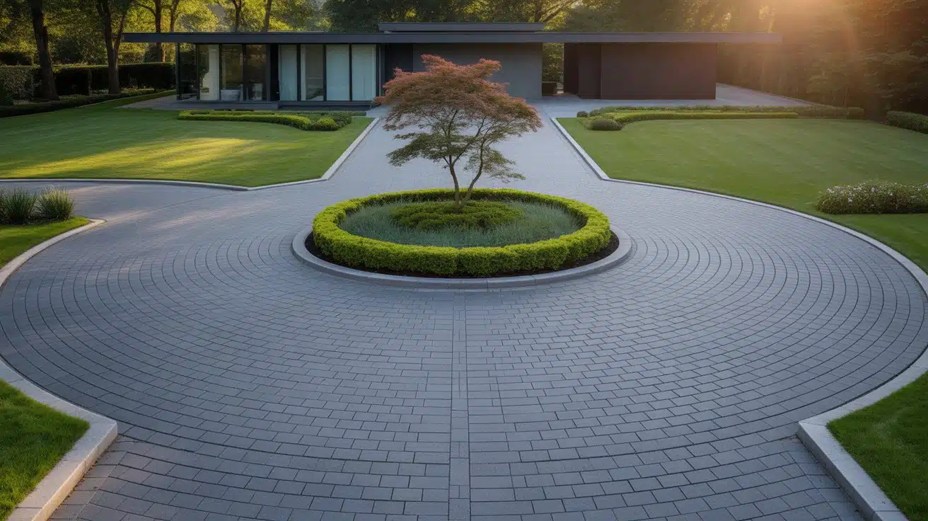 circular driveway