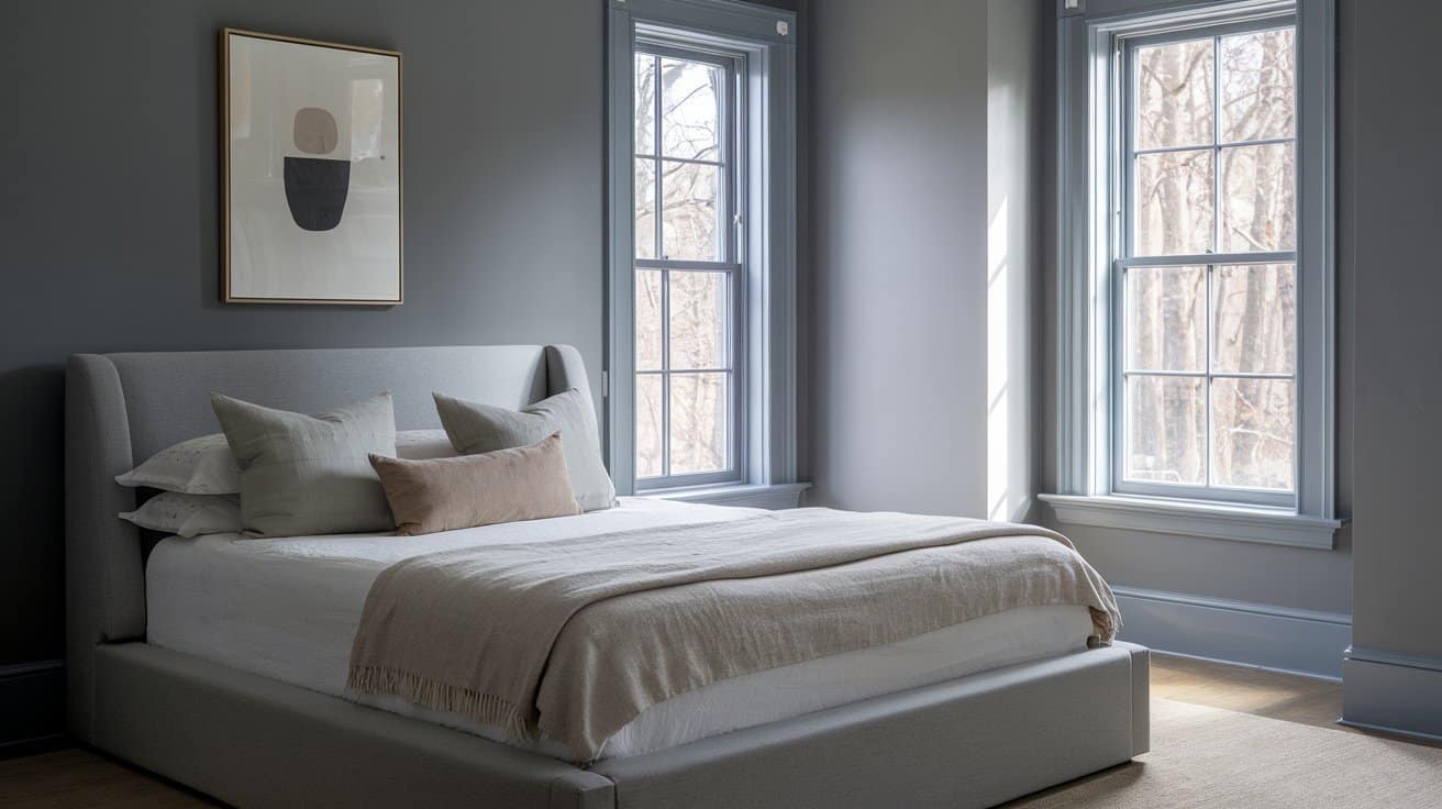 color matched wall trim