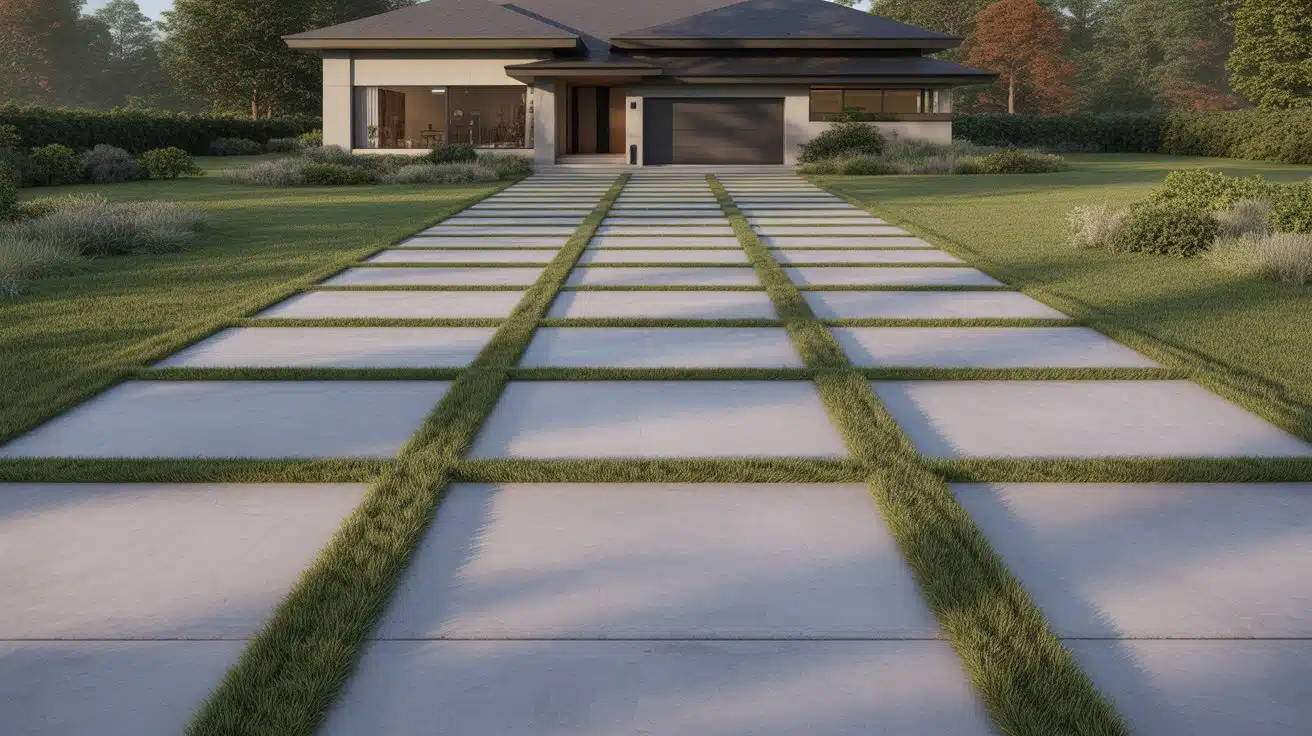 concrete strips
