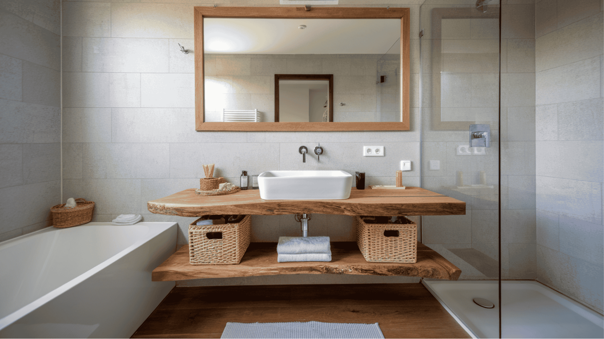 frame your existing mirror