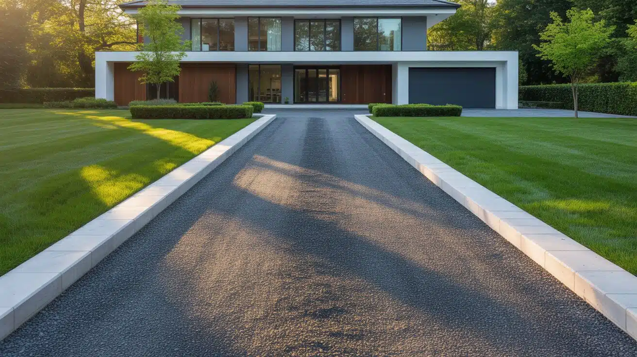 gravel driveway