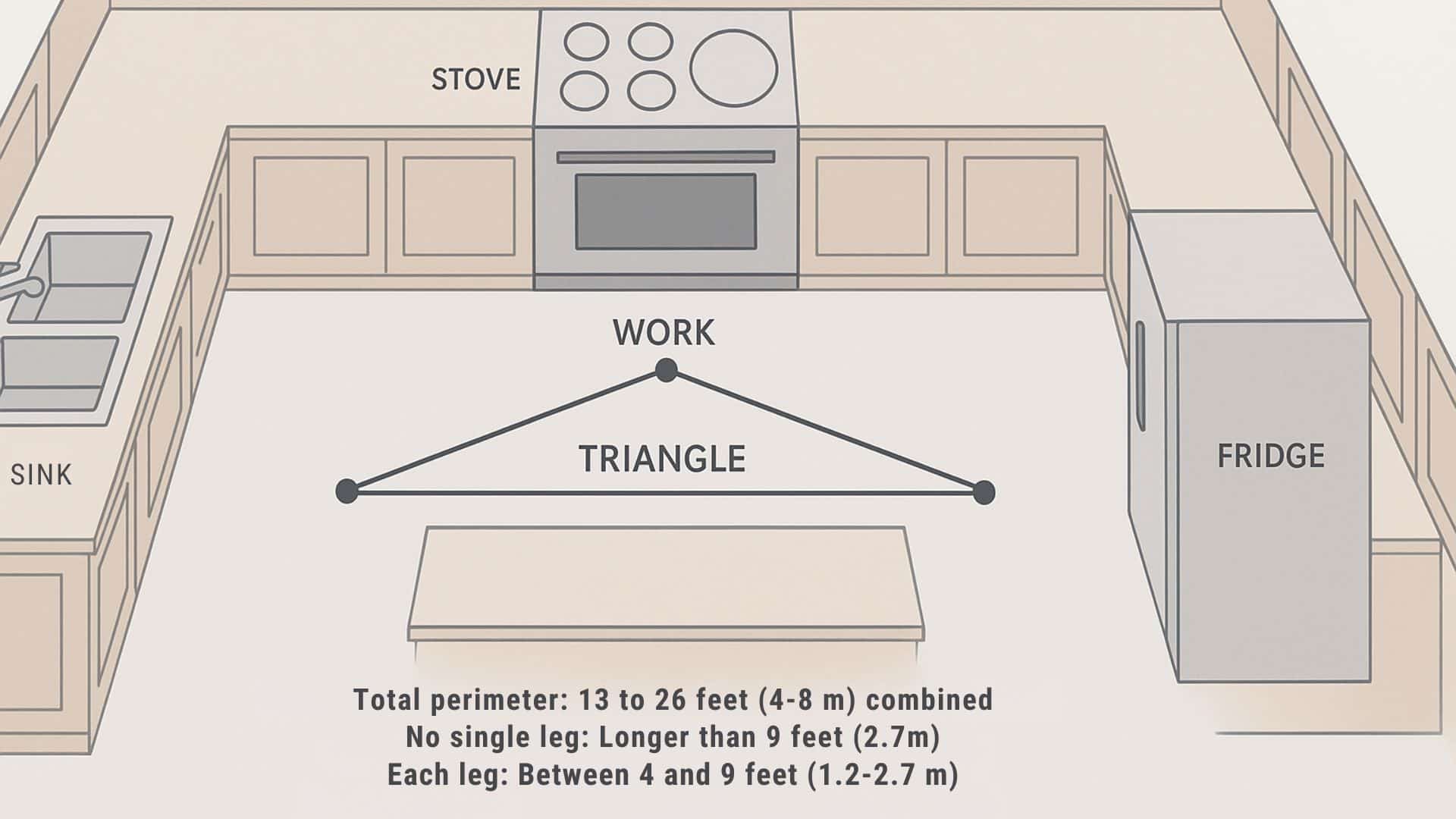 kitchen triangle