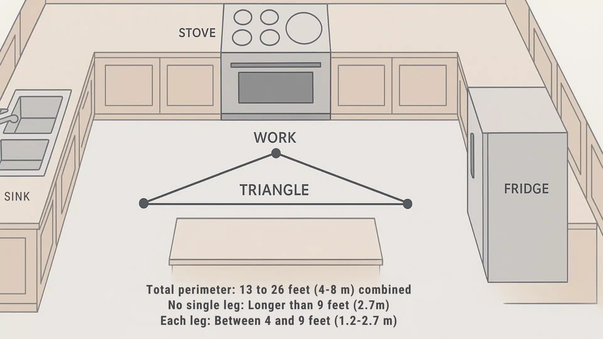 kitchen triangle