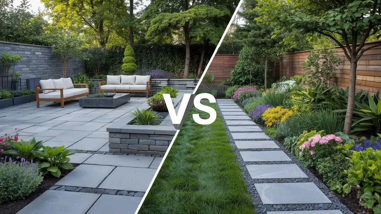 landscape and hardscape