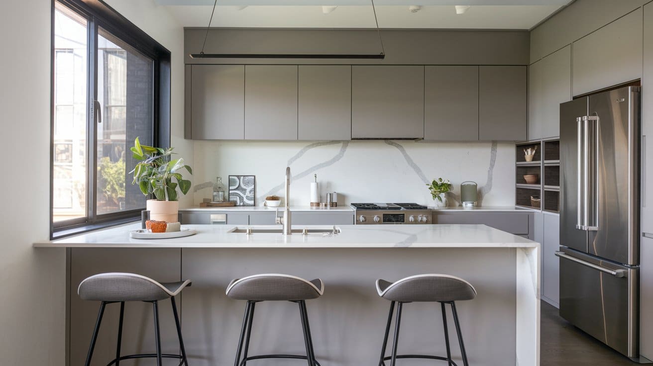 matte black metal channel trim