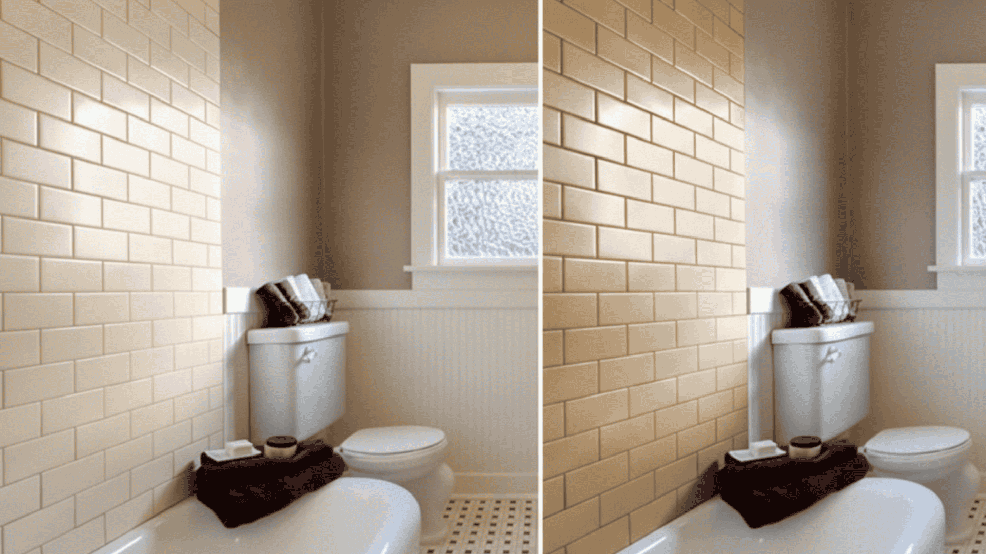 paint existing tiles