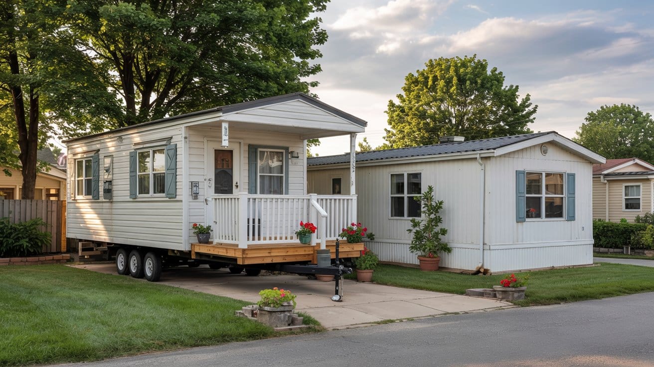 park model home vs mobile home