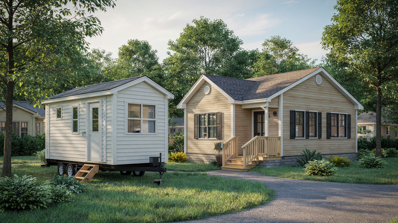 park model home vs modular home