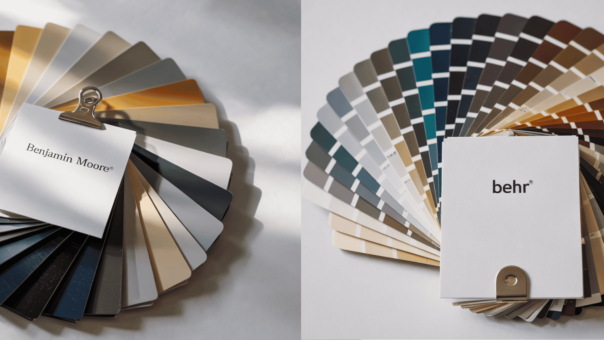 popular colors from behr and benjamin moores