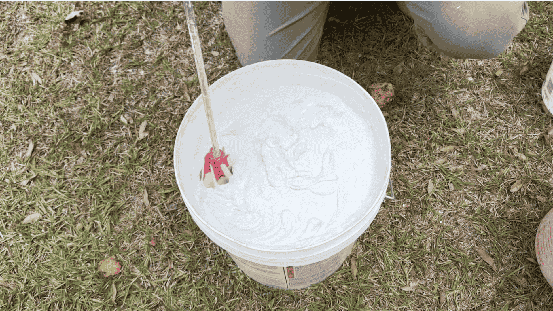 step 2 mix your limewash solution