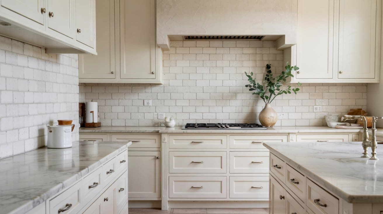 white cabinet with texture