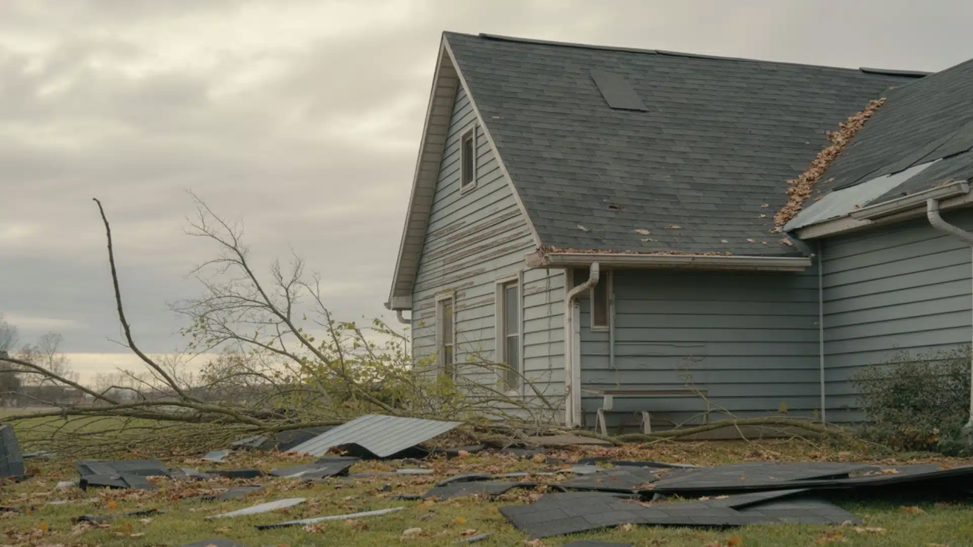 wind damage roof repair