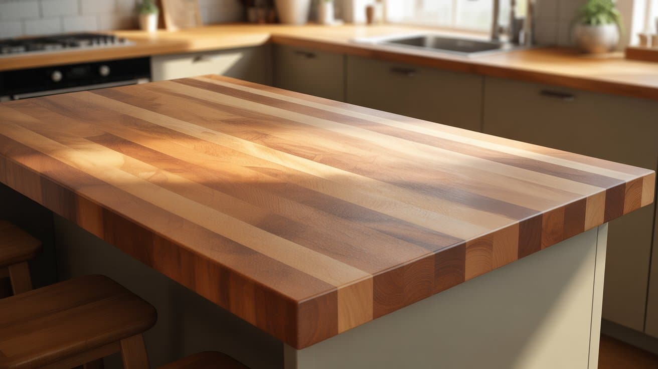 wood countertop