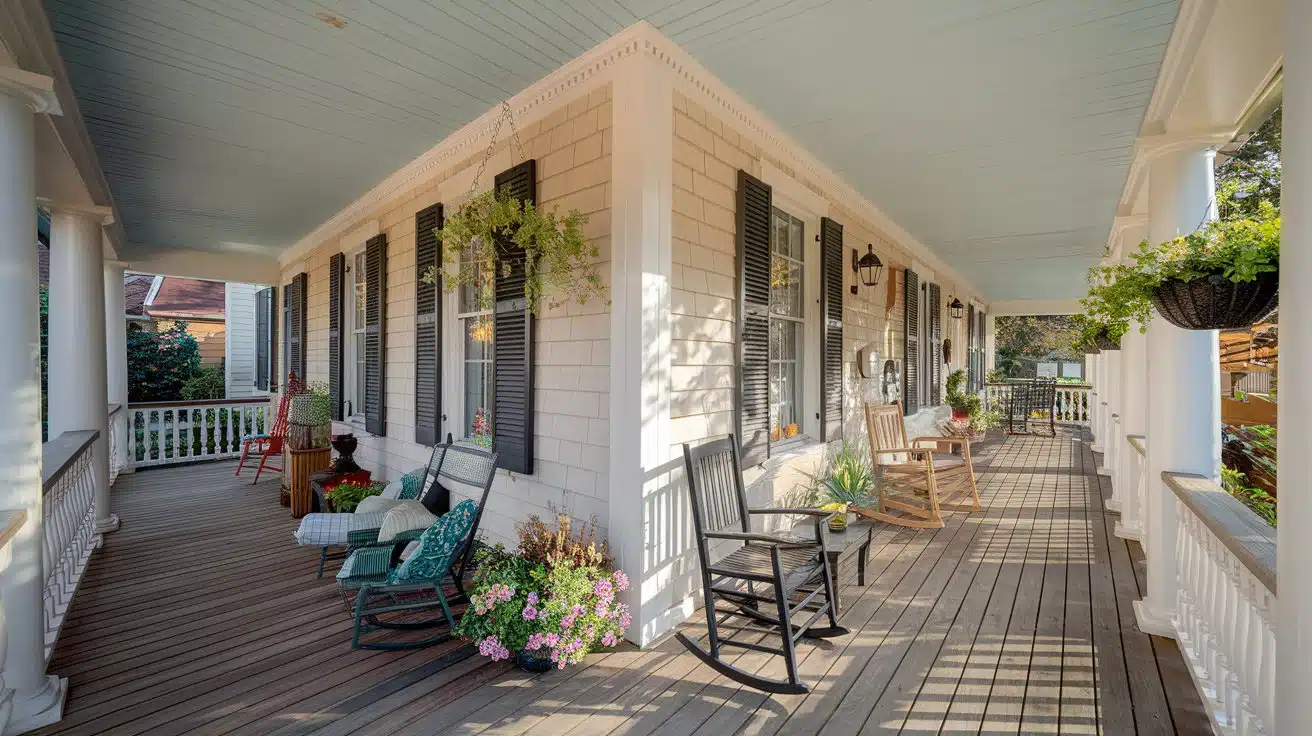 wraparound porch