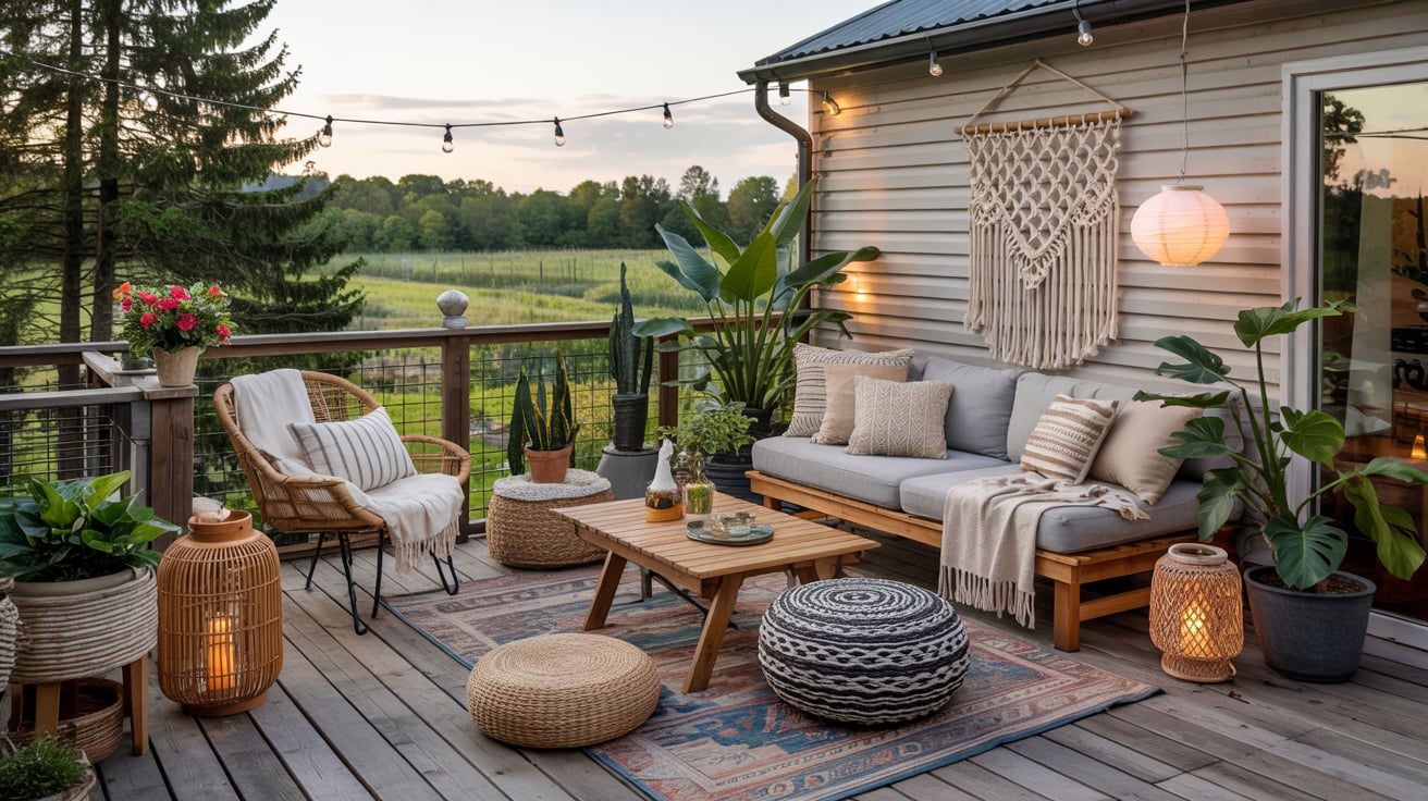Boho Style Deck