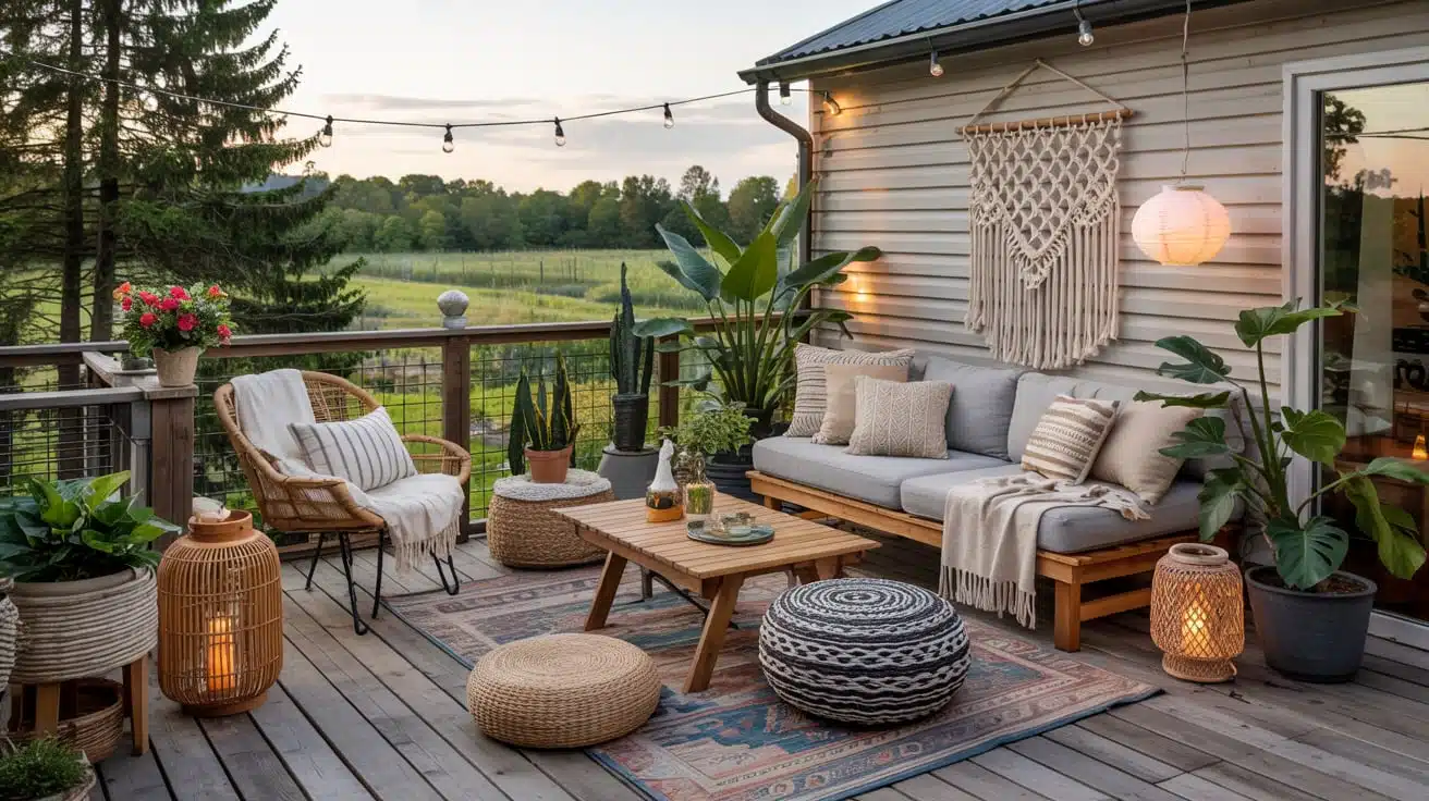 Boho Style Deck