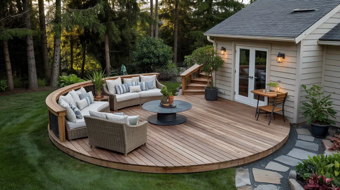 Circular Deck Shape