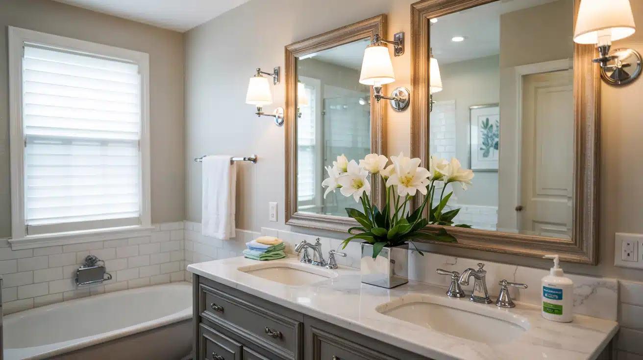 Frame an Existing Mirror