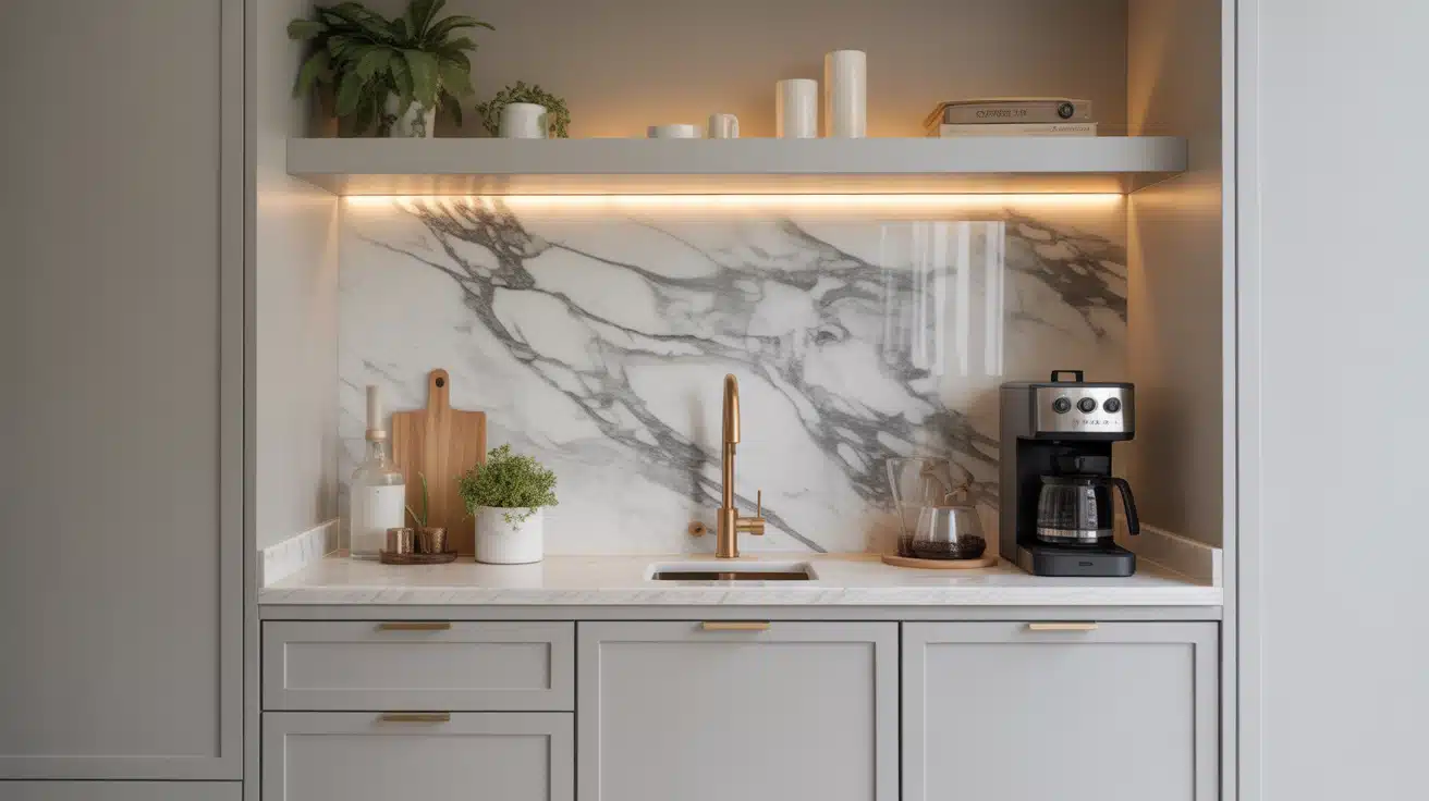 Marble Backsplash