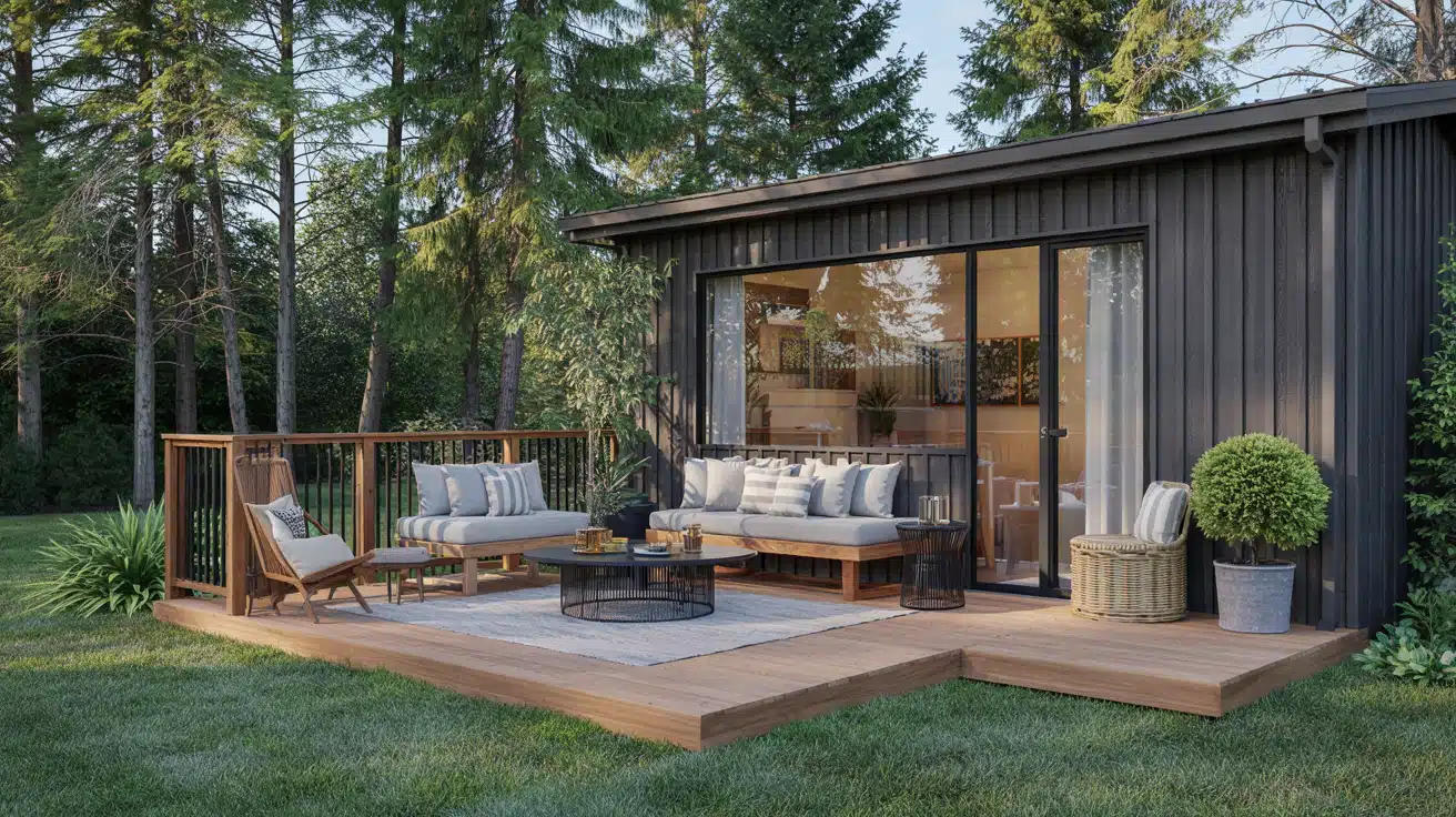 Minimalist Modern Deck