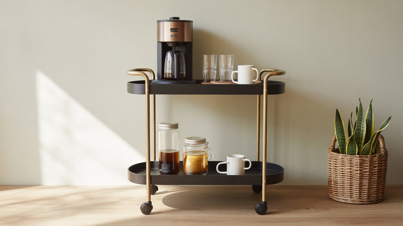 Modern Bar Cart