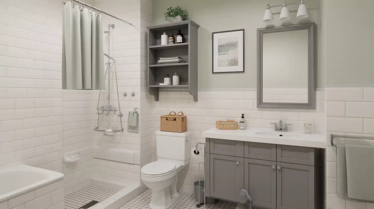 Over the Toilet Storage