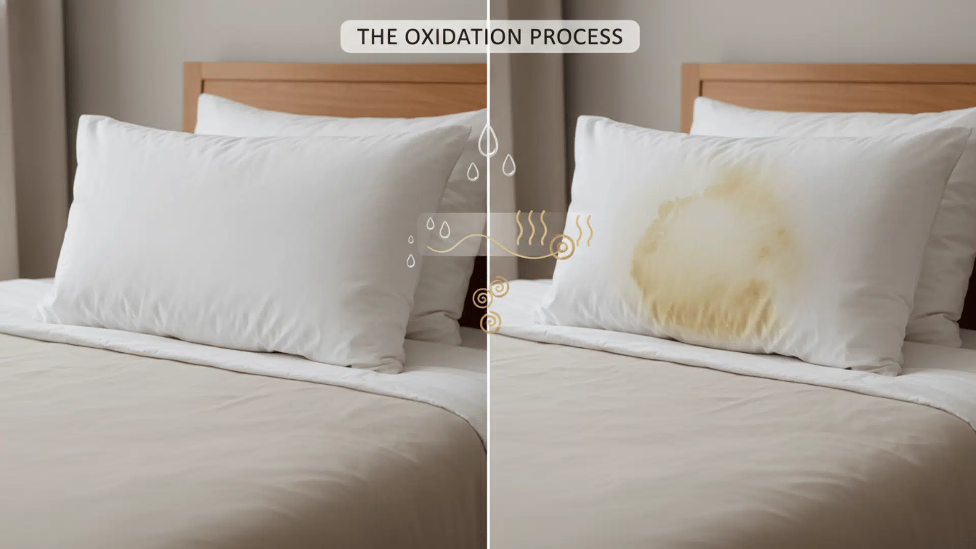 The Science Behind Yellow Pillow Stains
