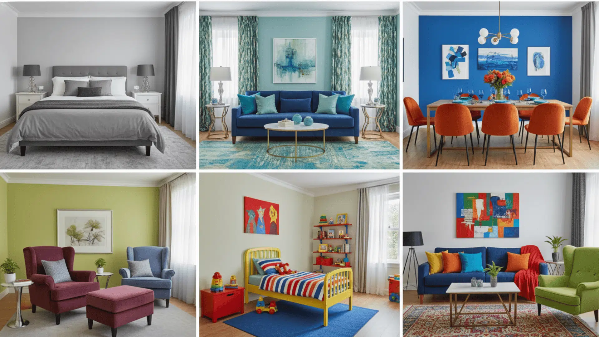 How Colour Harmonies Are Used in Interior Design