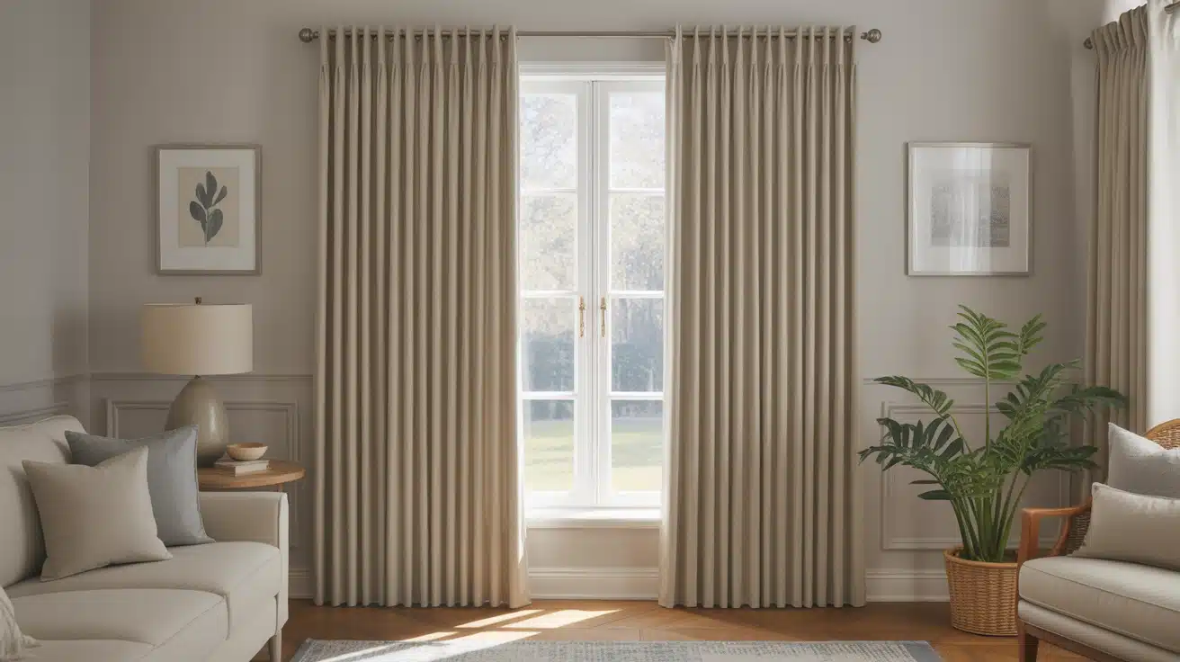 Pencil Pleat Curtains