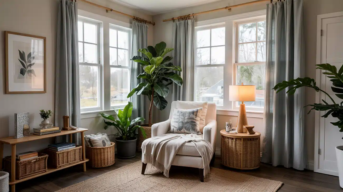 Small Cozy Reading Corner