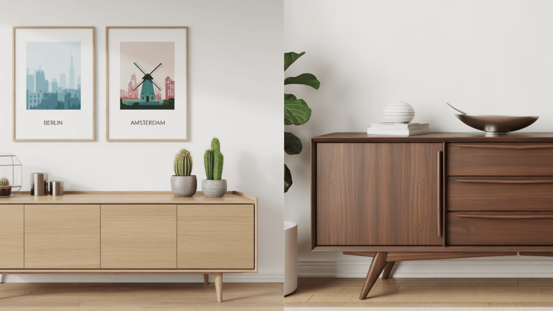 choosing between oak and walnut for your furniture