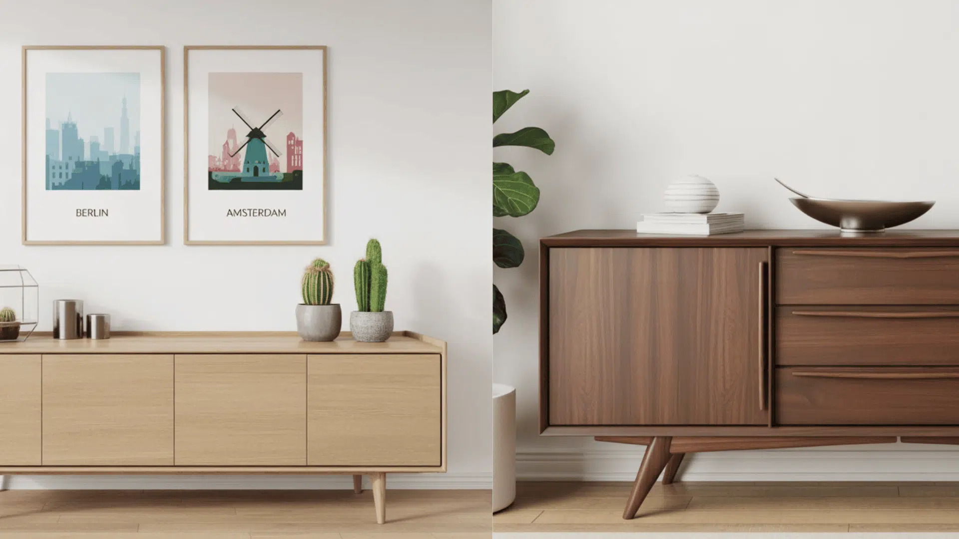 choosing between oak and walnut for your furniture