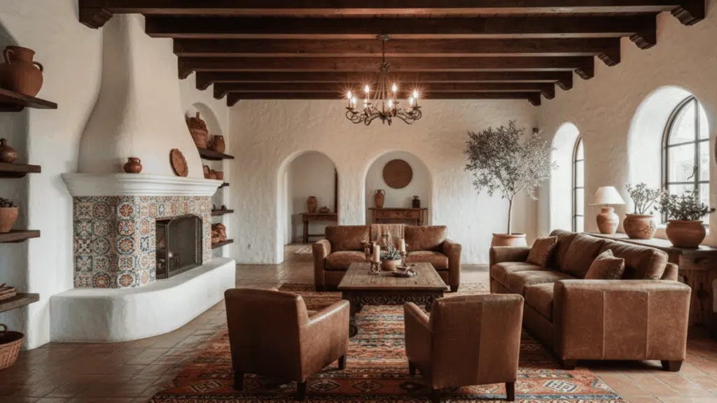 hacienda spanish style interior