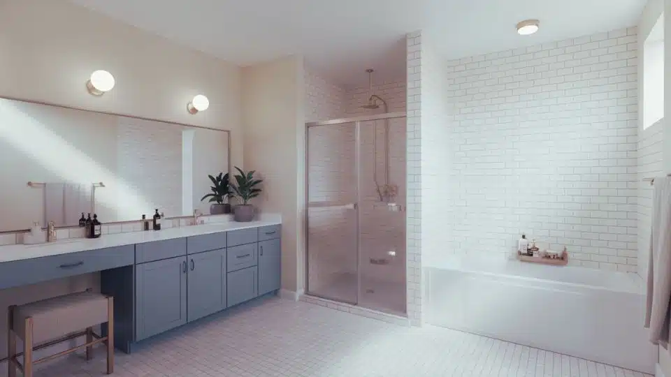 l shaped bathroom floor plans