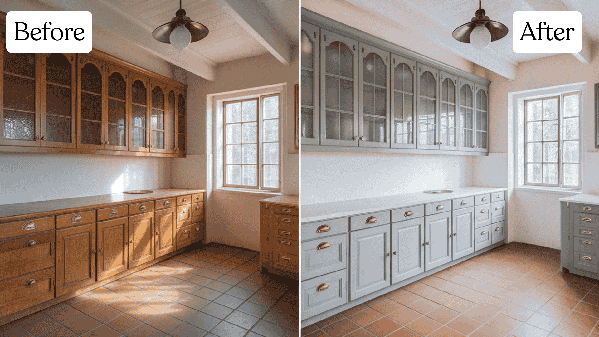 oak gray cabinet refacing (4)