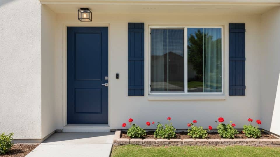 Idea 4 Paint Your Front Door and Shutters