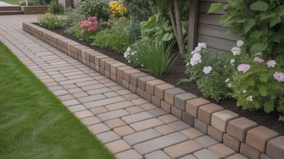 idea 6 create defined edging with pavers