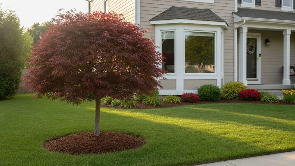 idea 8 plant a small tree for vertical interest