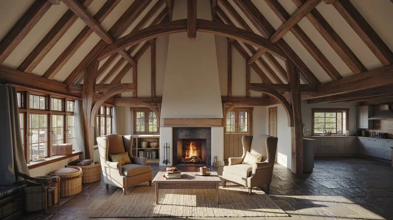 interior-of-a-thatched-roof-cottage
