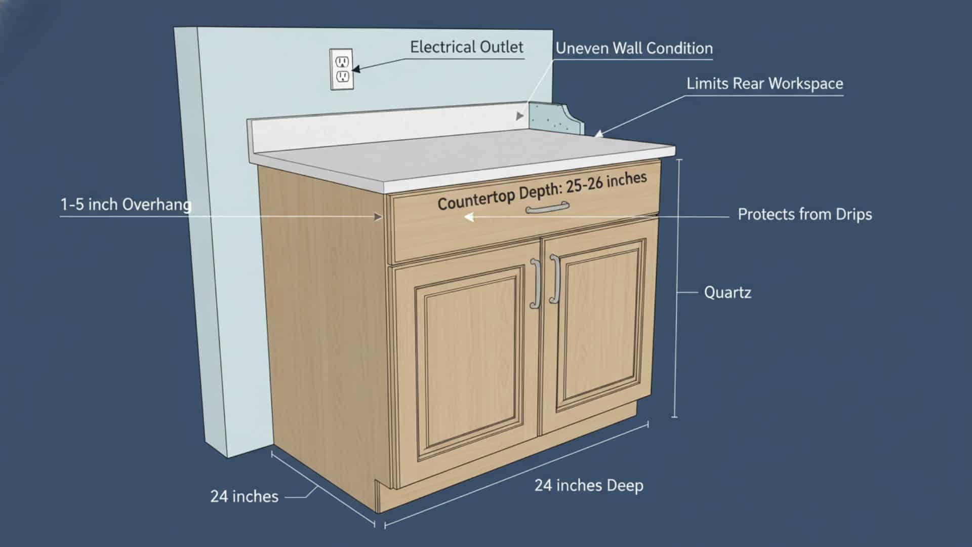 Most-Kitchen-Counters-Are-About-25-26-Inches-Deep